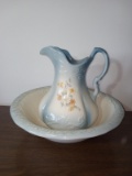 Ceramic Bowl and Pitcher
