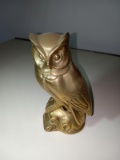 Brass Owl Paperweight