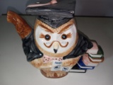 Ceramic Graduate Owl Teapot