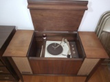Vintage MCM General Electric Phonograph Console