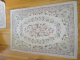 Vintage Hooked Throw Rug