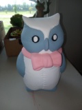 Ceramic Owl Cookie Jar