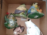 BL - Assorted Reson Frog Figures