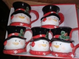 BL - Snowman Mugs