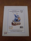 University Of NC Santa and Sleigh Figure with Box