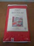 Interior Designs Bath Rug Set NIB