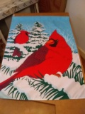 Nylon Garden Flag - Cardinal