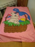 Nylon Garden Flag - Rabbit and Basket