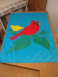 Nylon Garden Flag - Cardinal