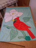 Nylon Garden Flag - Cardinal