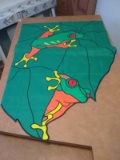 Nylon Garden Flag - Lily Pad Frog