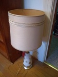 Vintage MCM Frosted Lamp