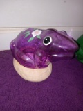 Novelty Plastic Frog Garden Figure