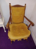 Vintage Maple Rocker