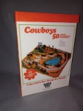 Vintage Marx Toys Cowboys 50 Piece Playset