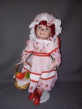 Porcelain Doll, Stawberry Outfit