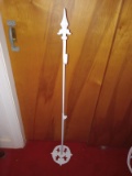 Metal Floor Wreath Stand