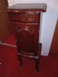 Mahogany Style Jewelry Cabinet