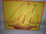 MCM String Art Boat