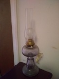 Glass Oil Lamp converted