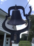 Antique Cast Iron Farm Bell by 1776 Independence