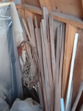 SHED -Corner Cleanout - Primitive Tobacco Sticks, Basketball Goal