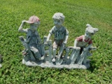 SHED -Three Children Garden Figure