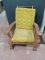 Antique Oak Mission Style Chair