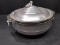 Hammered Aluminum Casserole Dish w/ Pyrex Bowl