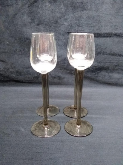 Collection 4 Tall Stemmed Wine Glasses