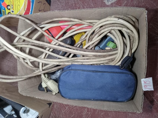 BL-Extension Cords, Flashlight, Tools