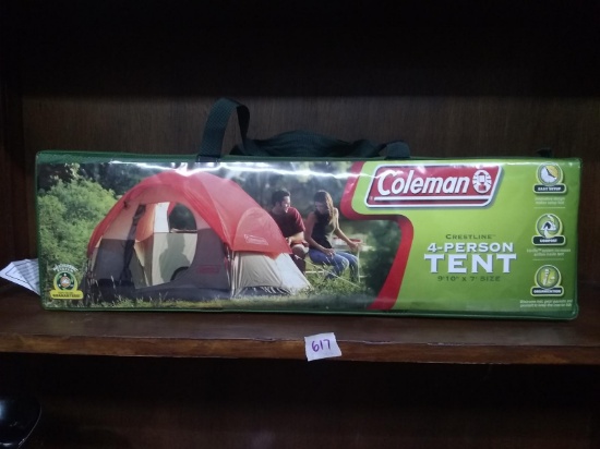 Coleman 4 Person Tent - NIB