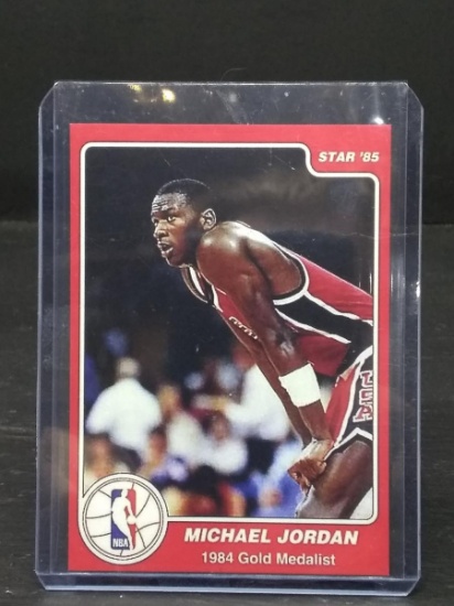 Basketball Collector Card -Michael Jordan - Star 85'