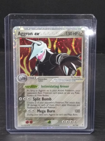 Pokemon Trading Card - Aggron ex
