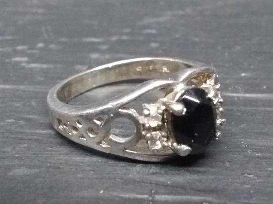 Costume Blue Sapphire Ring