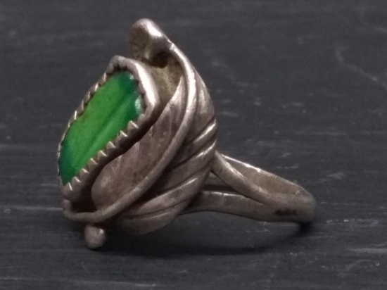 Sterling Silver & Turquoise Ring