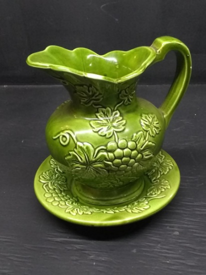 Ceramic Mini Wash Bowl & Pitcher