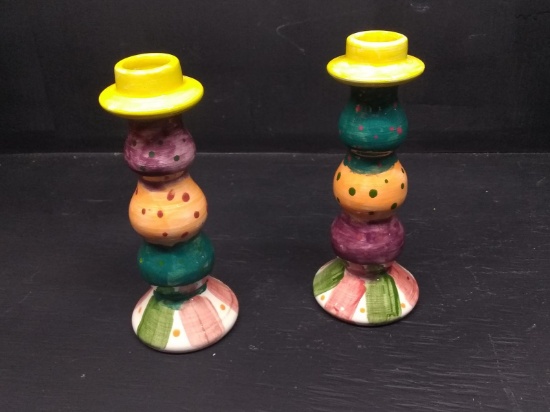 Pair Decorative Candlesticks