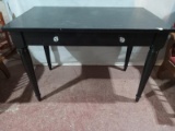Contemporary Painted Single Drawer Farm Table