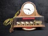 Vintage Budweiser Clydesdale Hanging Clock