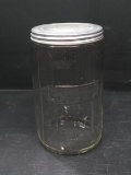 Glass Coffee Canister with Aluminum Lid