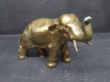 Brass Elephant Figure