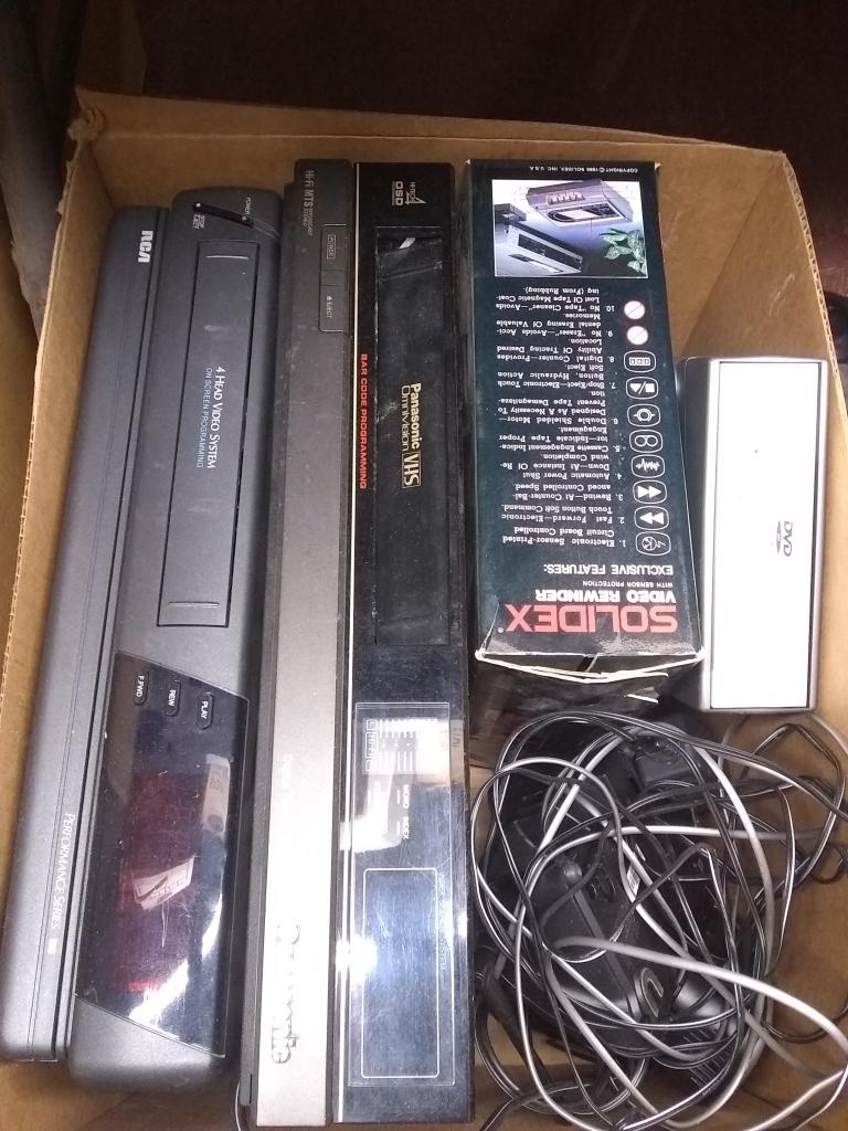 BL-VHS Players, DVD Player, Video Rewinder | Computers & Electronics  Electronics | Online Auctions | Proxibid