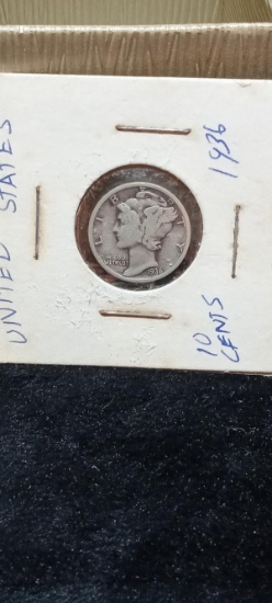 1936 Mercury Head Dime