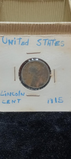 1915 Lincoln Wheat Penny