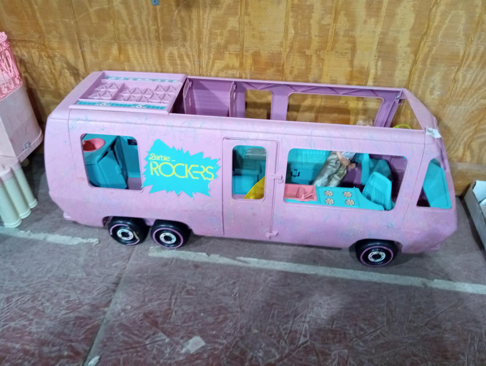 1986 Barbie and the Rockers Tour Bus with Rocker Proxibid