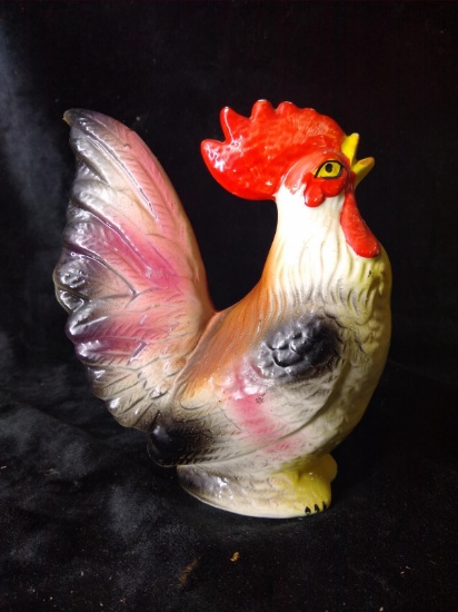 Decorative Ceramic Rooster Figurine