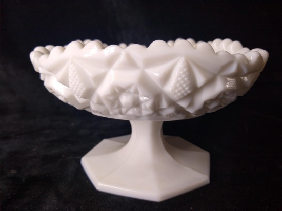 Milk Glass EAPG Compote