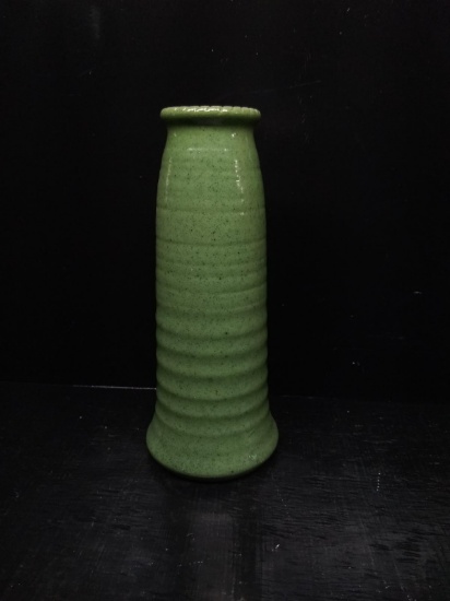 Contemporary Green Glaze Vase