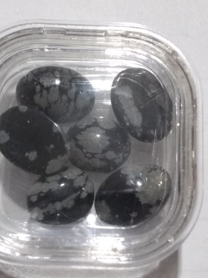Jewelry Quality Gemstone Specimen-Snowflake Obsidian